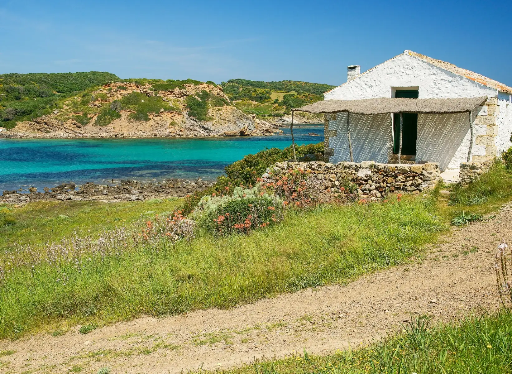 Plage et réserve naturelle d'Es Grau et de l'île den Colom